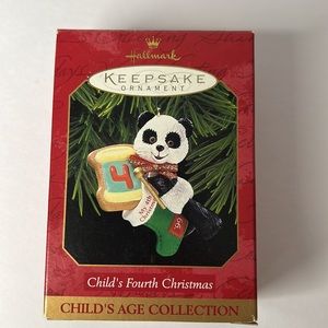 Hallmark Keepsake Ornament Child’s 4th Christmas